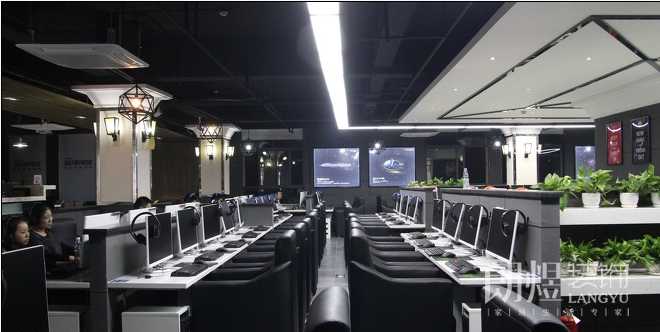 600平網咖裝修設計