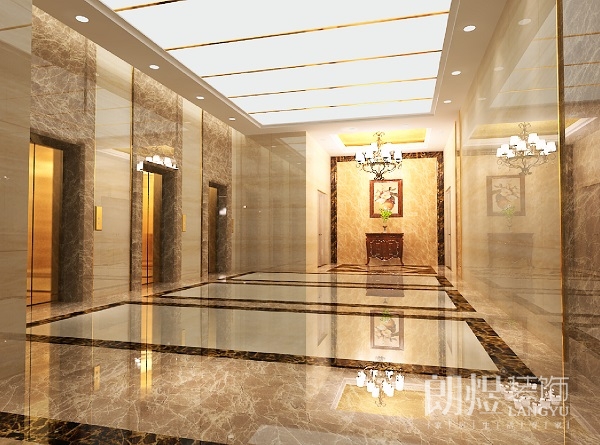 酒店大堂電梯間設計