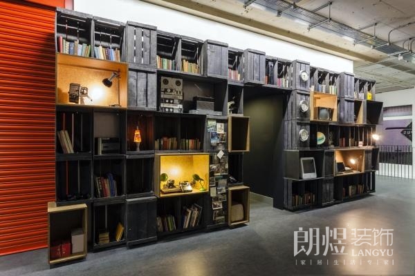 工業風辦公室裝修參考效果圖