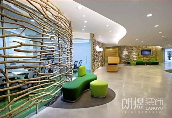 跳躍型辦公室設計效果圖 跳躍型辦公室設計效果圖