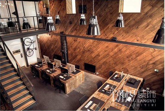 200平復古辦公室裝修效果圖 200平復古辦公室裝修效果圖