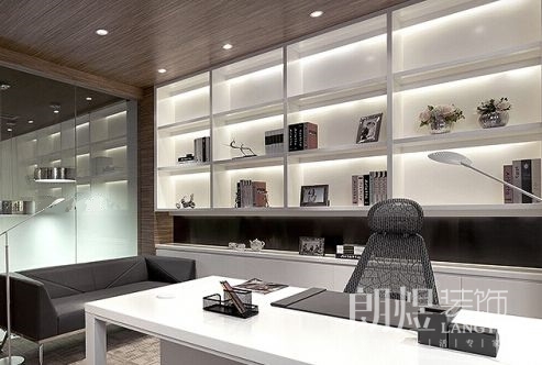 復式辦公室裝修設計實景圖