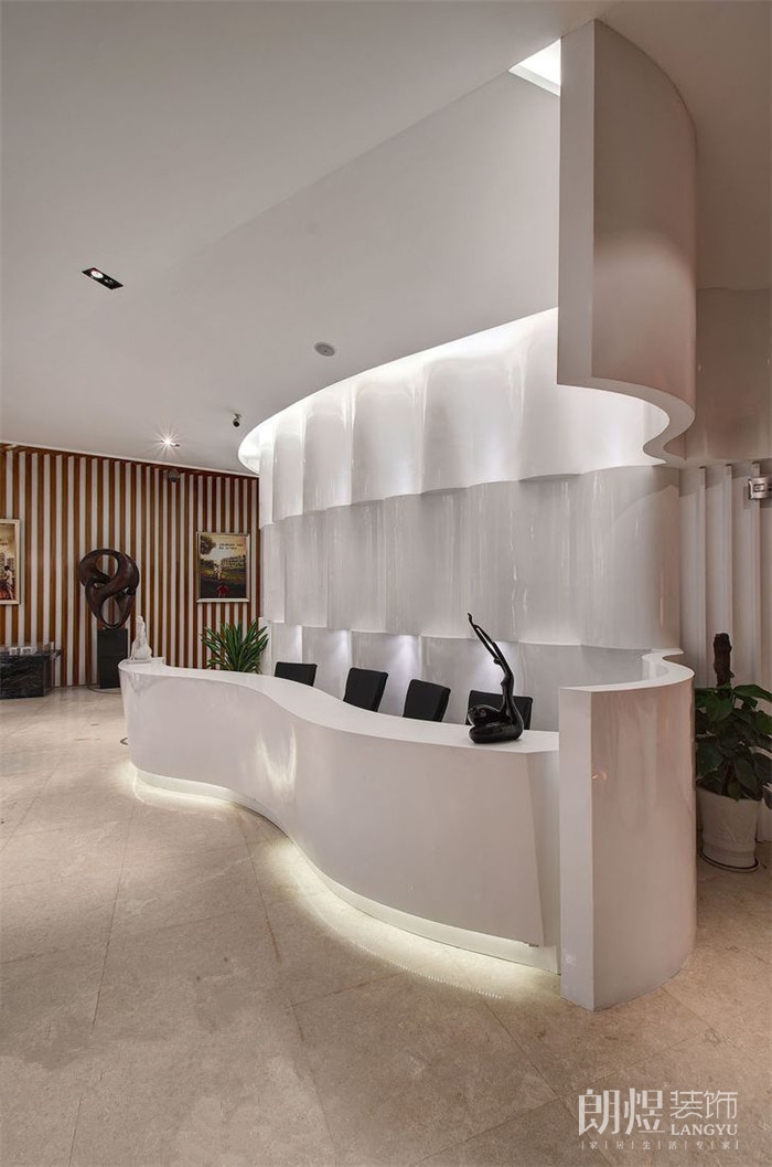 美觀大氣的售樓部大廳裝修效果圖