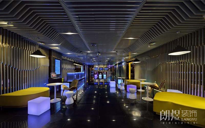 高端穩(wěn)重的米奇ktv裝修效果圖