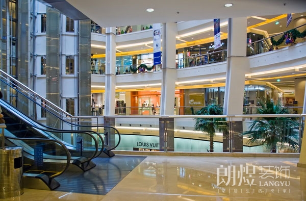 時尚的現(xiàn)代風格大型商場裝修設(shè)計效果圖