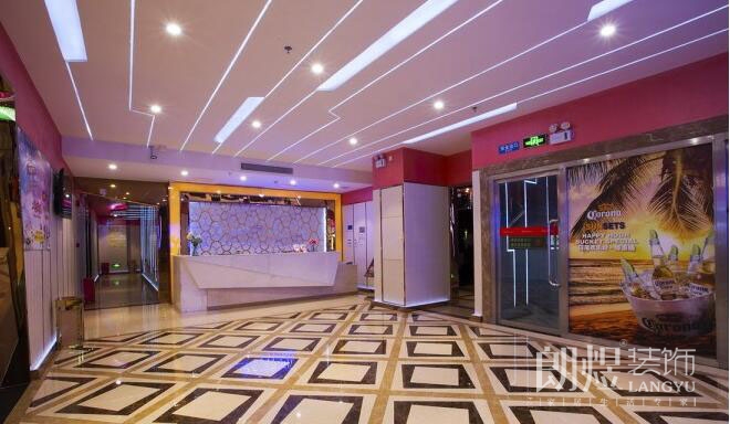 時(shí)尚的花樣式ktv裝修設(shè)計(jì)效果圖