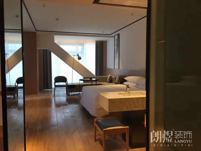 現代風格商務賓館裝修效果圖