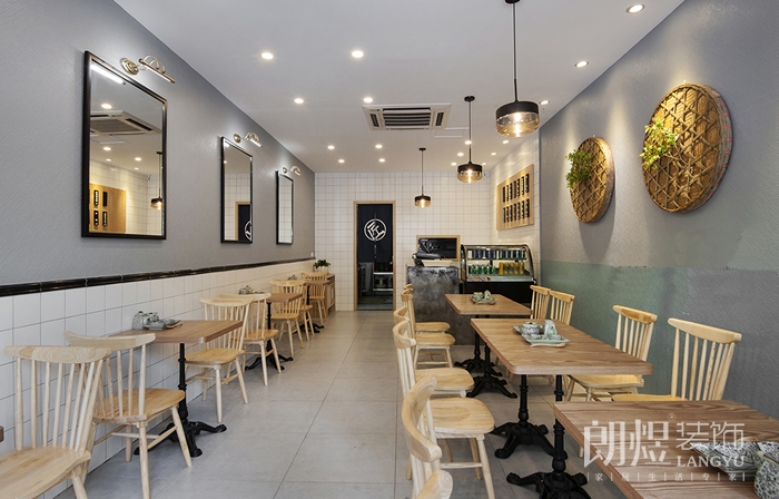 精美時(shí)尚的小型餐飲店鋪裝修設(shè)計(jì)