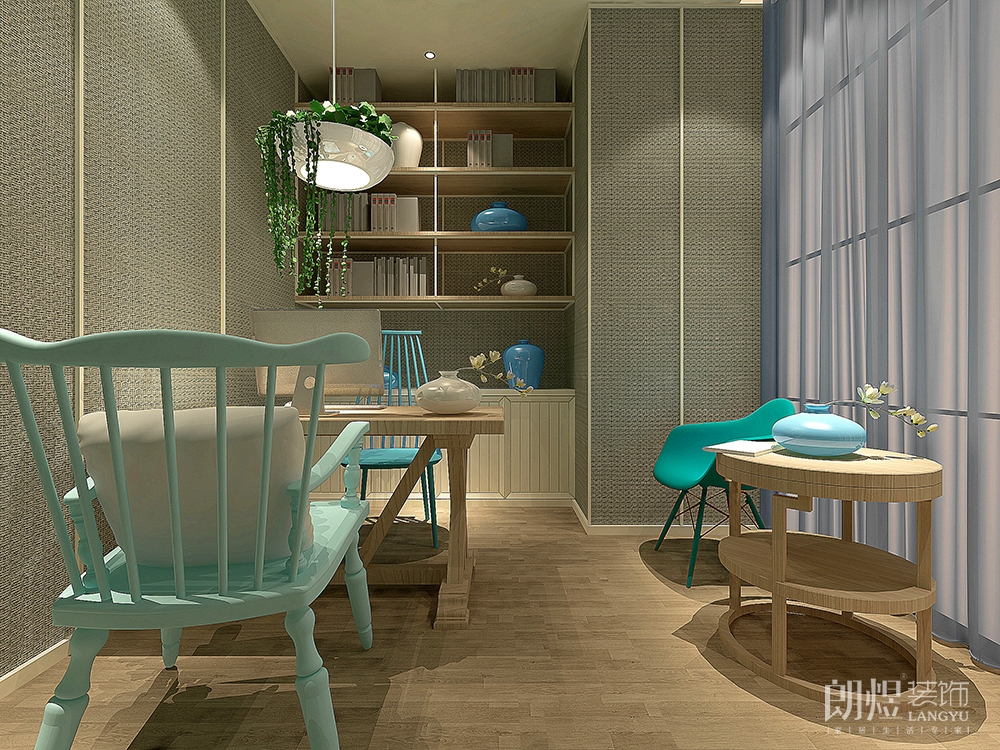 會所辦公室裝修效果圖