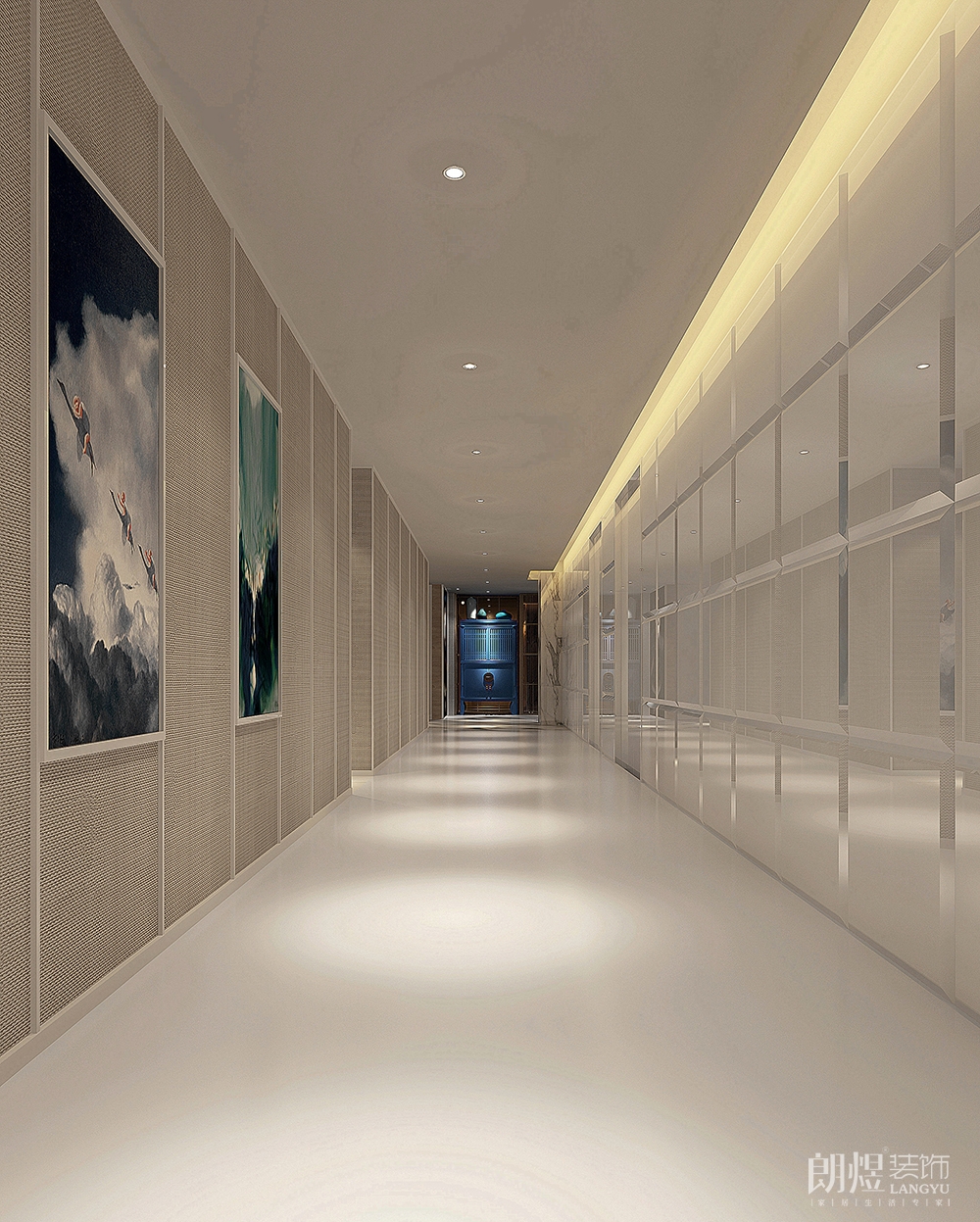 會所過道裝修效果圖