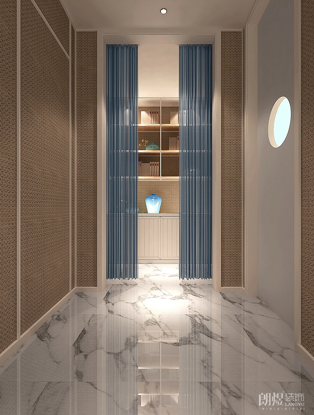 會所玄關裝修效果圖