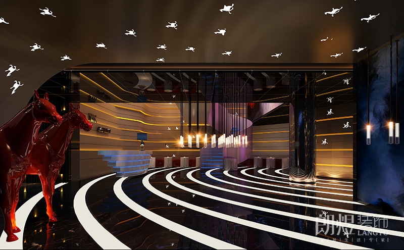 豪華氣派ktv裝修效果圖大全