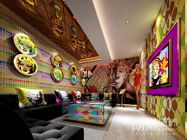 趣味卡通ktv包間設(shè)計(jì)效果圖