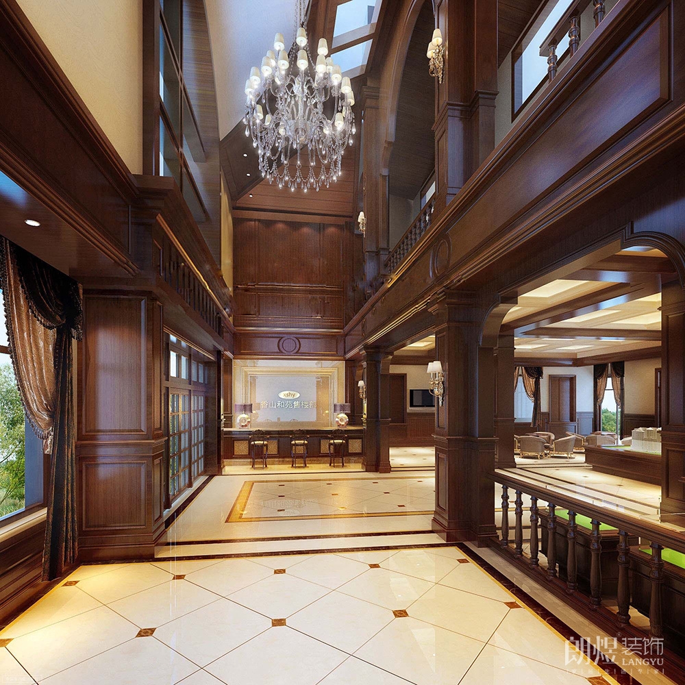 歐式售樓部裝修效果圖