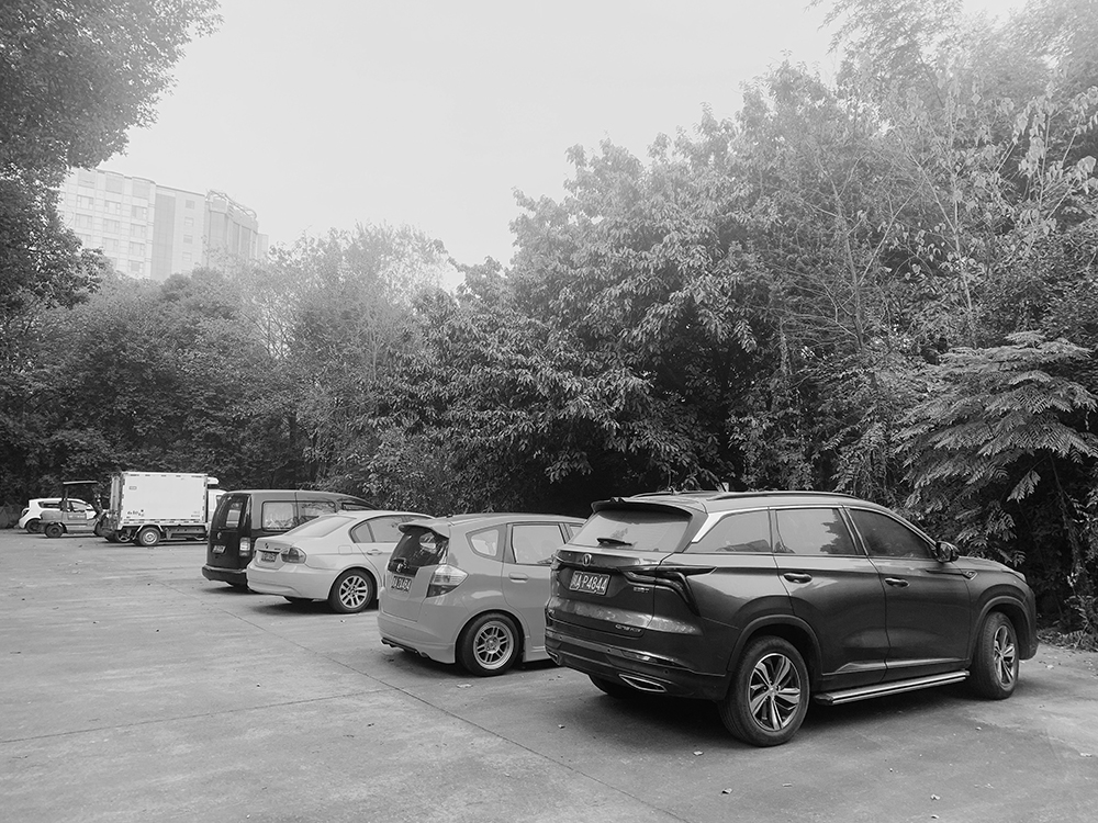 汽車新能源廠區停車中心裝修效果圖