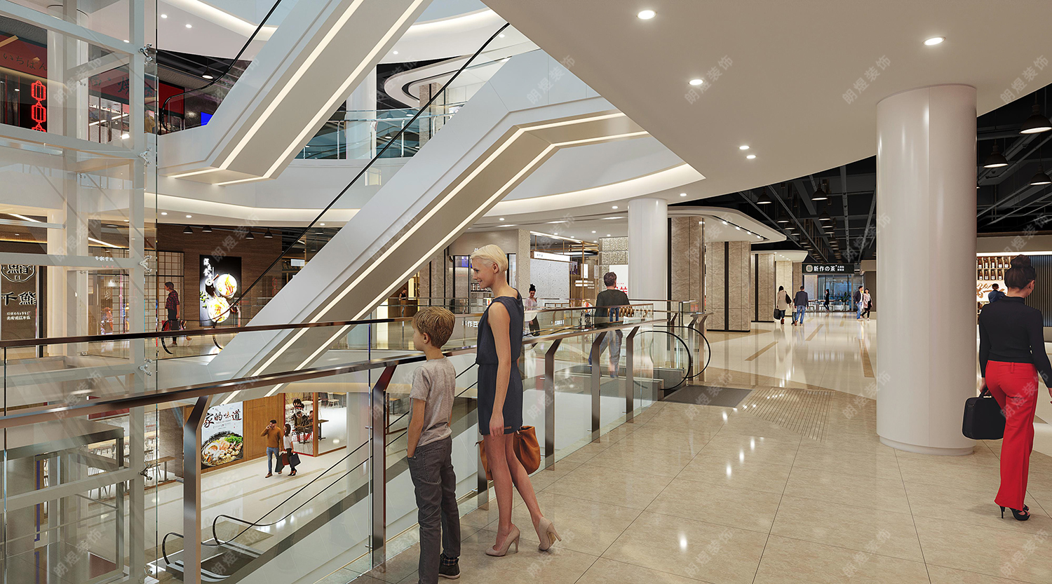 大型成都購物商場裝修效果圖 大型成都購物商場裝修效果圖