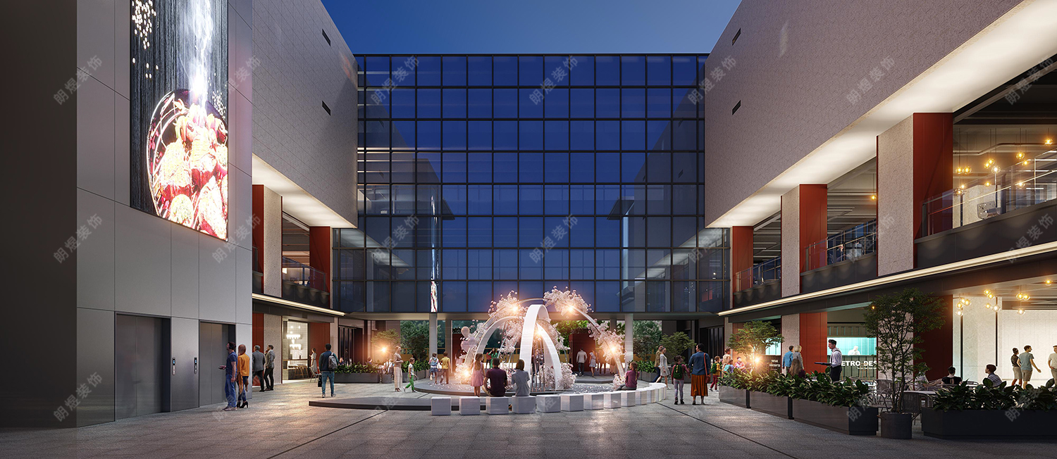 大型成都購物商場裝修效果圖 大型成都購物商場裝修效果圖