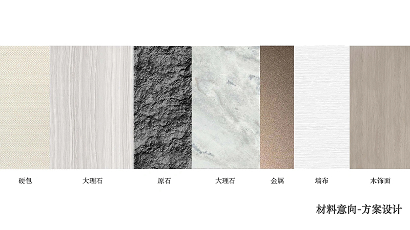 售樓處裝修材料意向選材方案