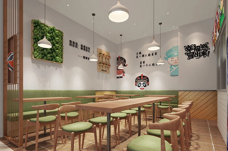 成都冒菜店裝修效果圖