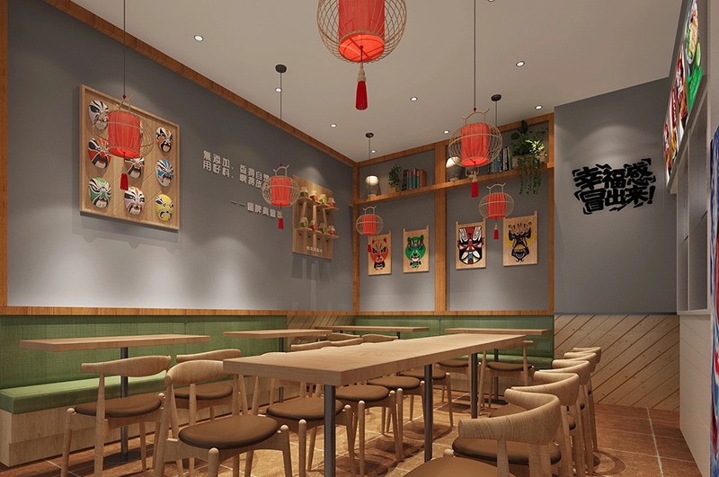 成都冒菜店裝修效果圖