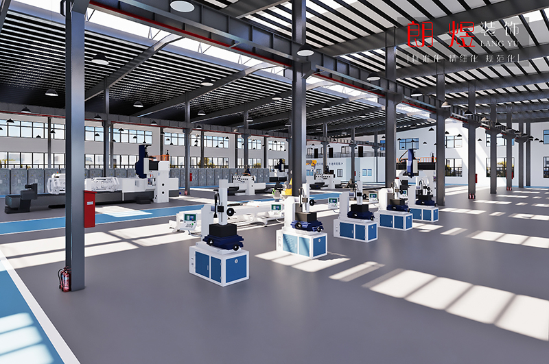 標準工業制造廠裝修效果圖（含辦公用房）