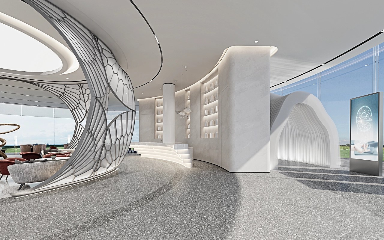 樓盤售樓部裝修設計效果圖