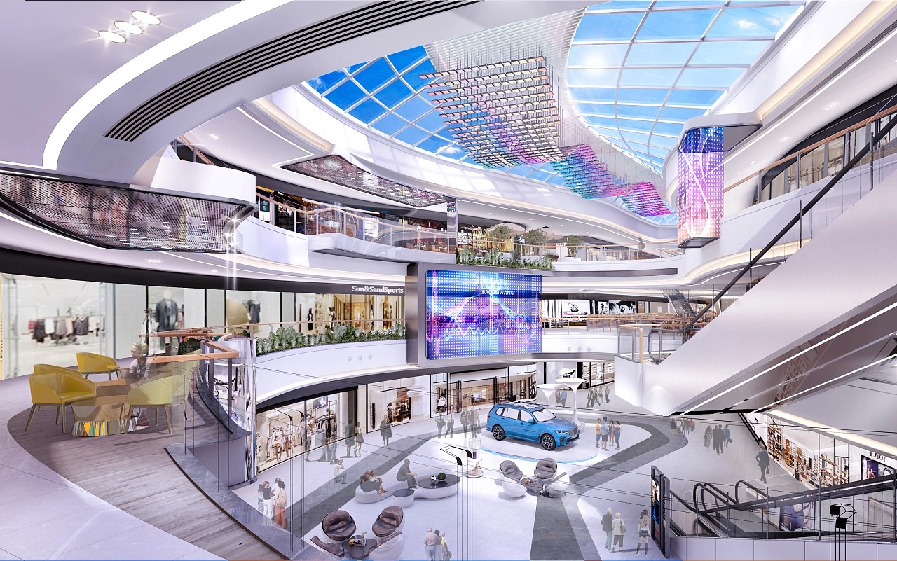 時尚潮流商場裝修效果圖