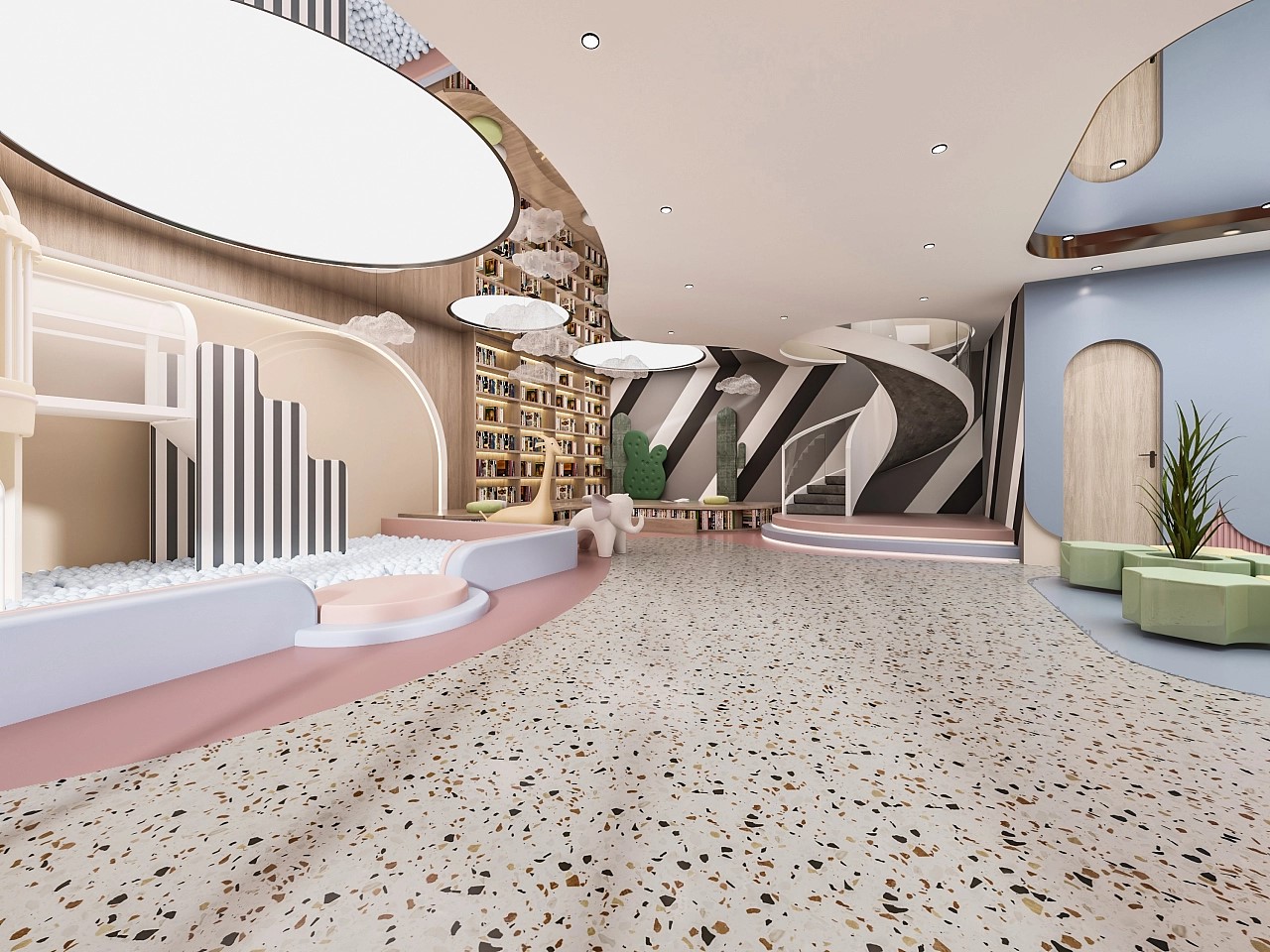 兒童醫院裝修設計效果圖