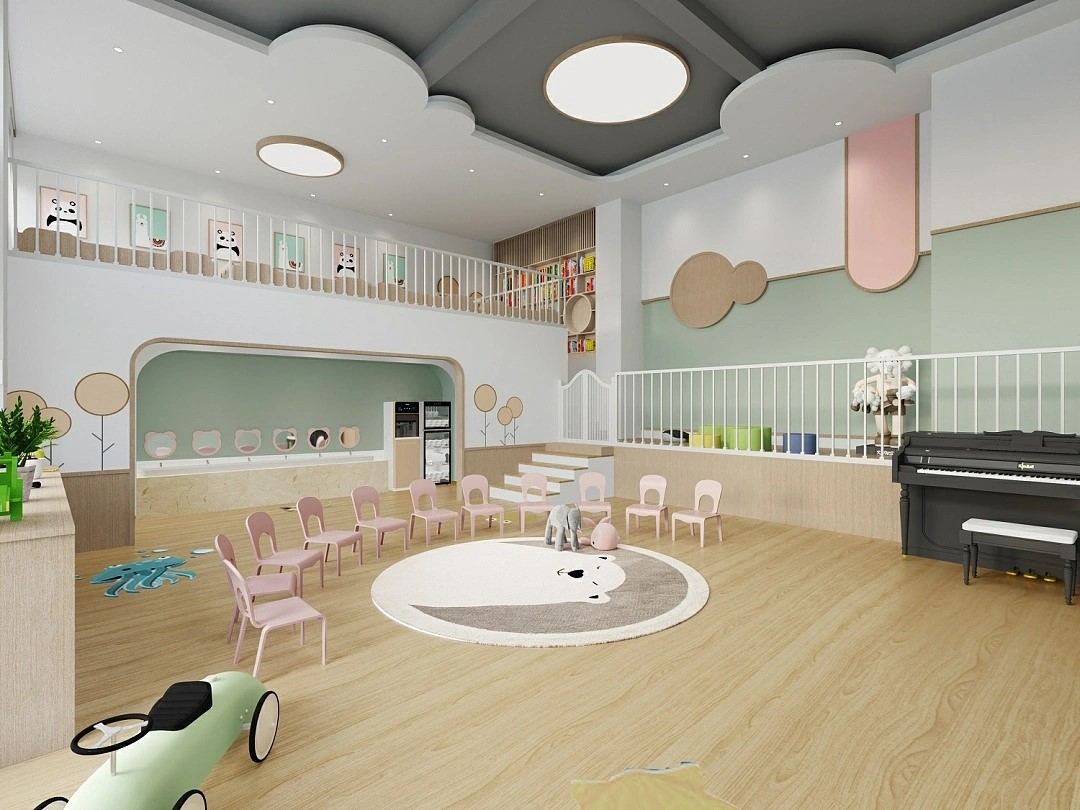 幼兒園室內簡約裝修效果圖