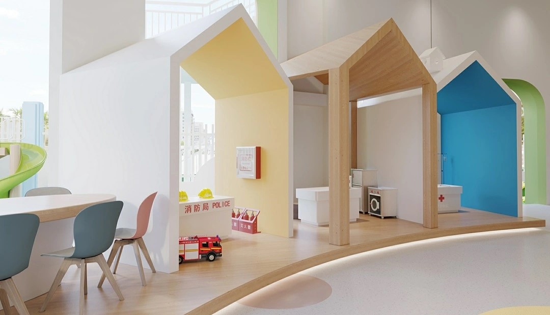 幼兒園室內簡約裝修效果圖