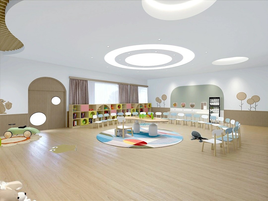 幼兒園室內簡約裝修效果圖