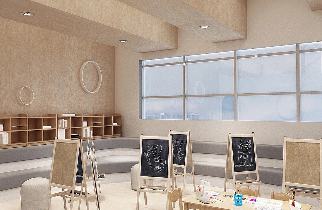 小型民辦幼兒早教幼兒園裝修效果圖
