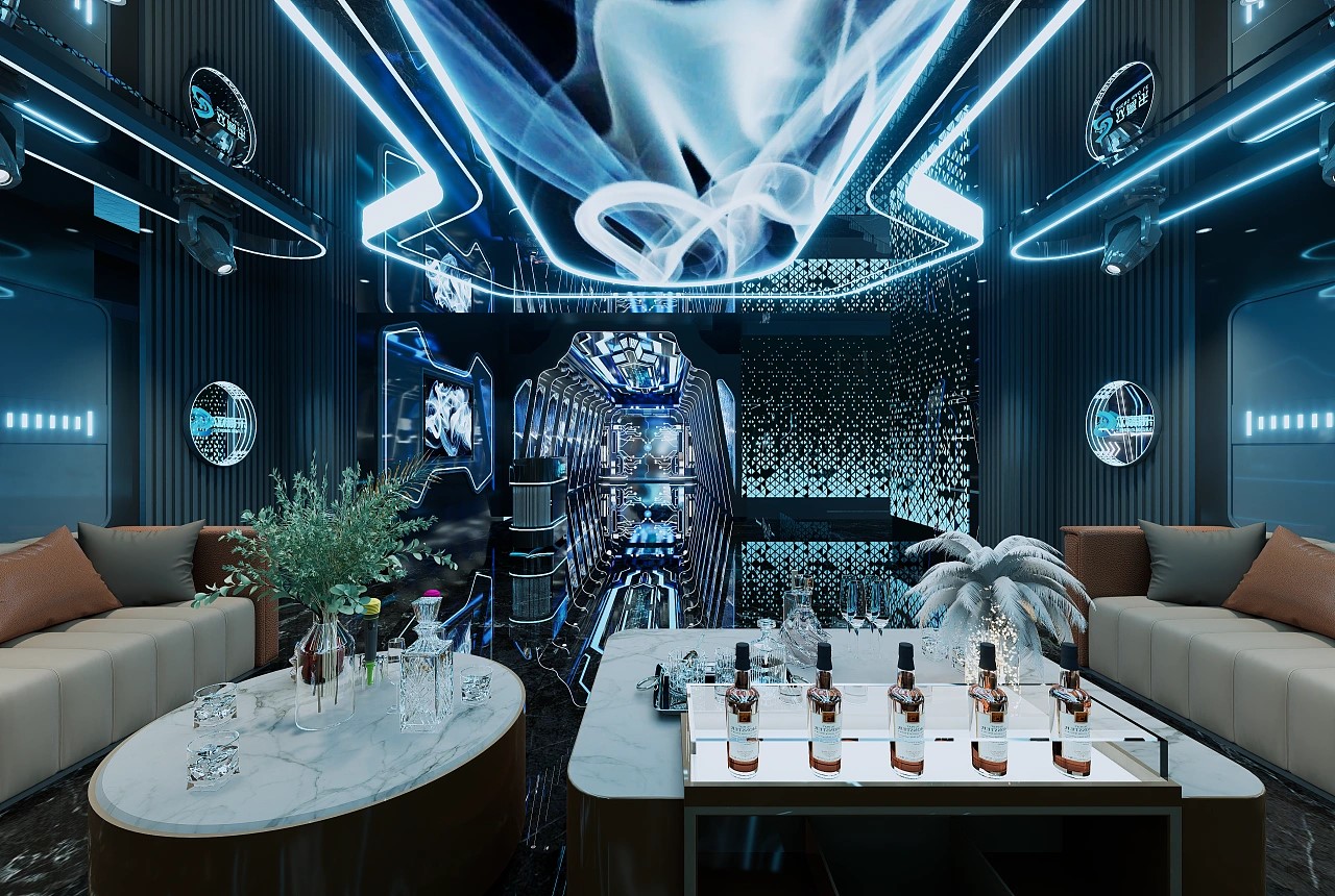 后現(xiàn)代ktv裝修效果圖