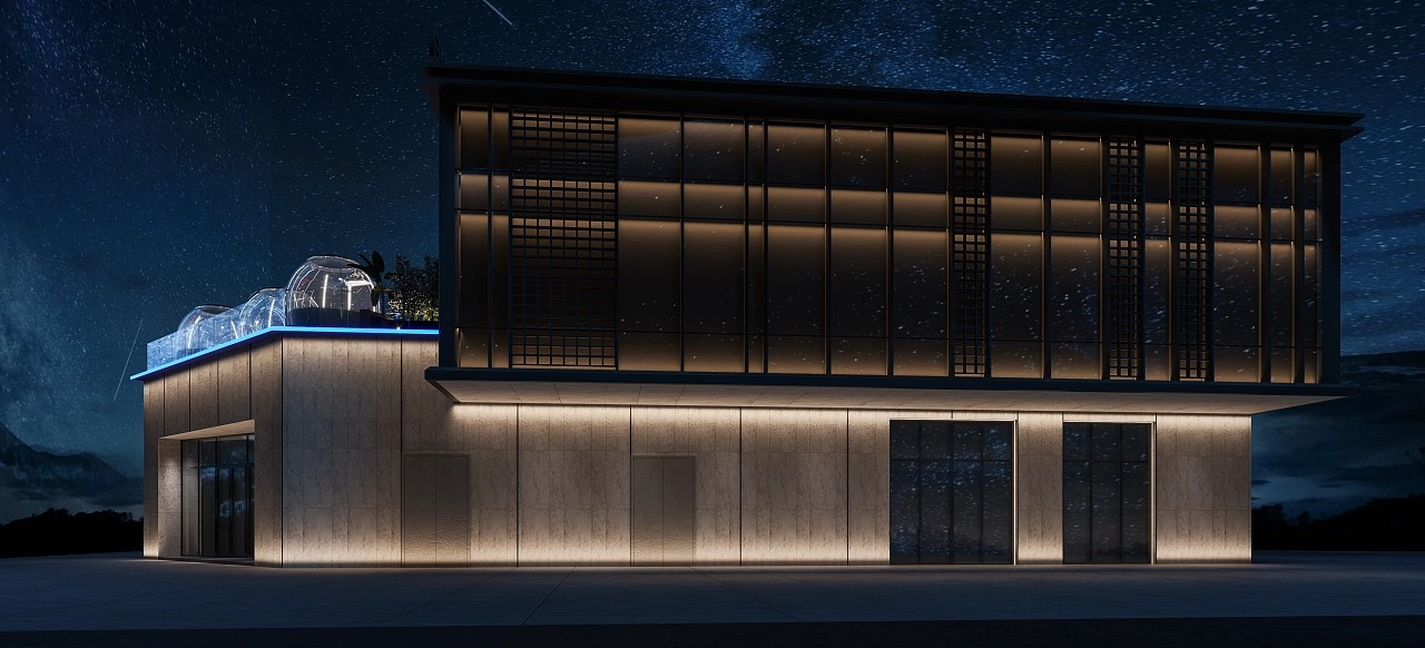 party派對風ktv外觀結(jié)構(gòu)效果圖