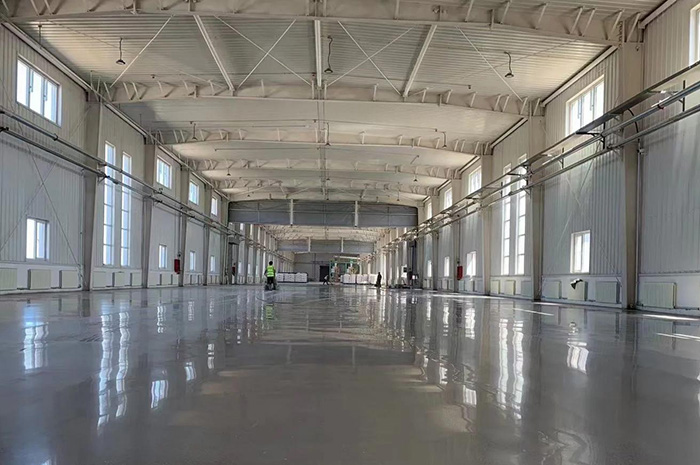 廠房地坪打磨和修補 廠房地坪打磨和修補