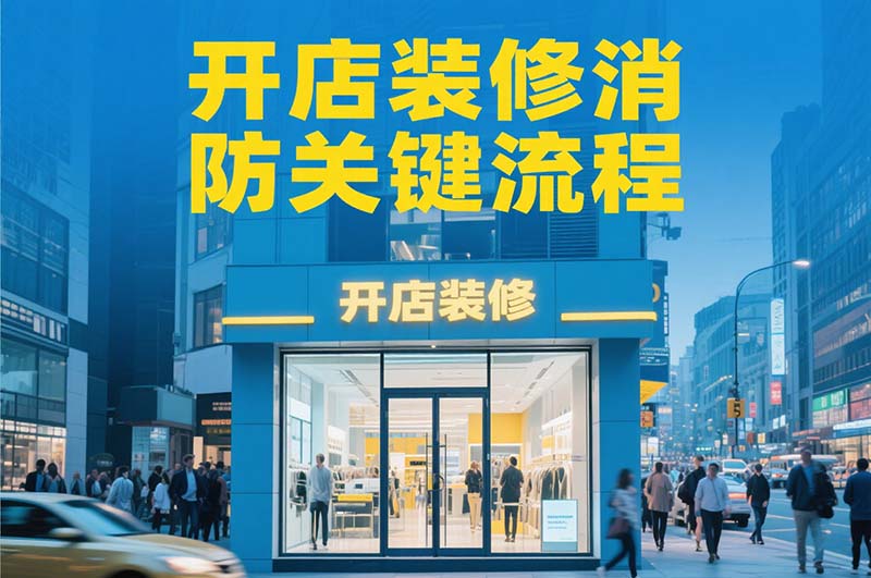 第二步：開店裝修消防關鍵流程