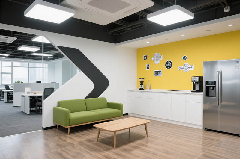 科技公司辦公室茶水間