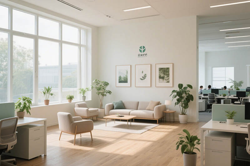 辦公室裝修上企業(yè)品牌形象的統(tǒng)一元素